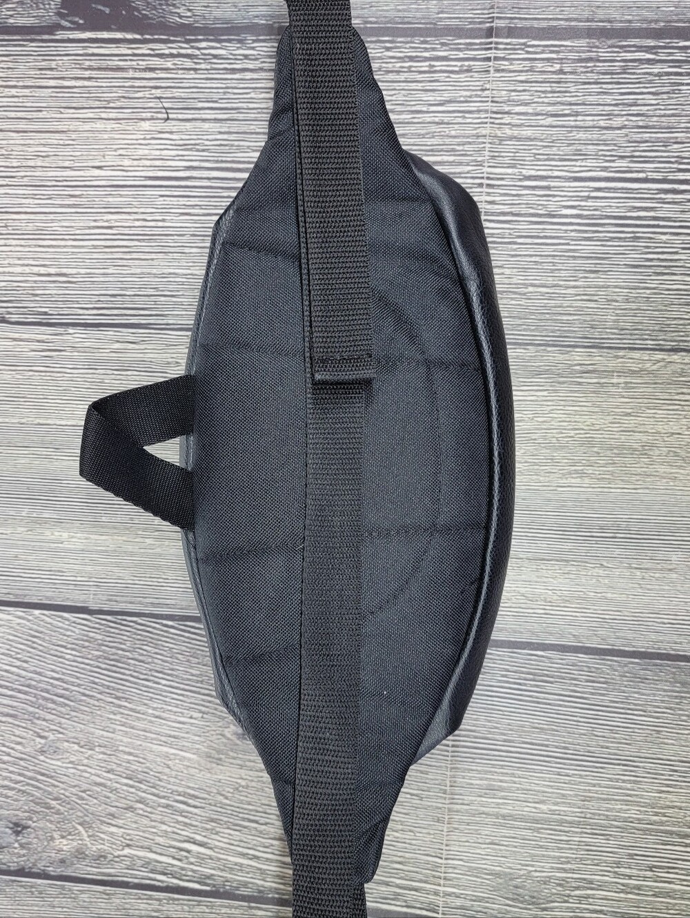 Adidas Originals Faux Leather Waist Pack Fanny Pack Black Gold Festival Unisex - Picture 9 of 16